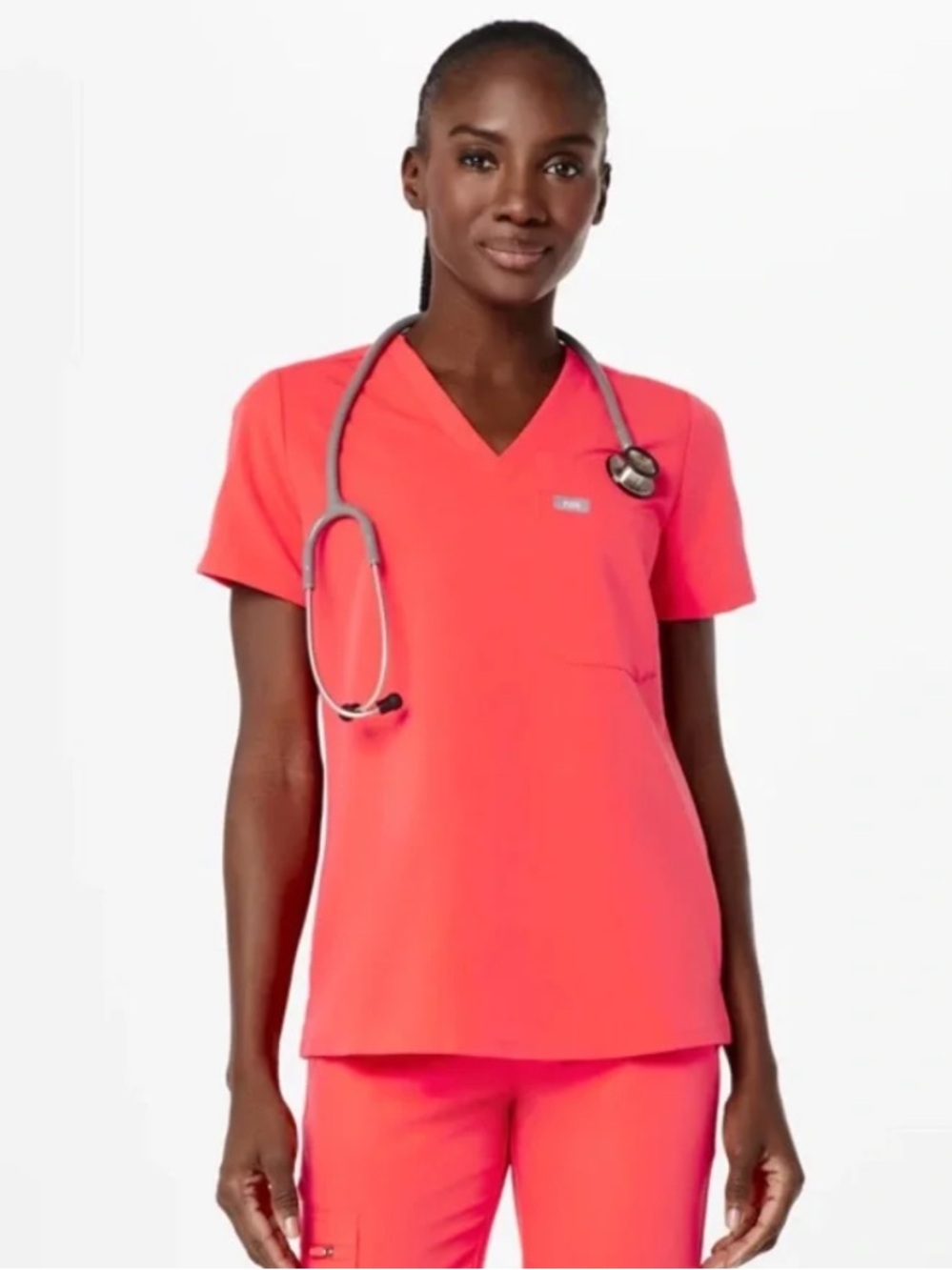 NWT Figs Caterina One Pocket Scrub Top